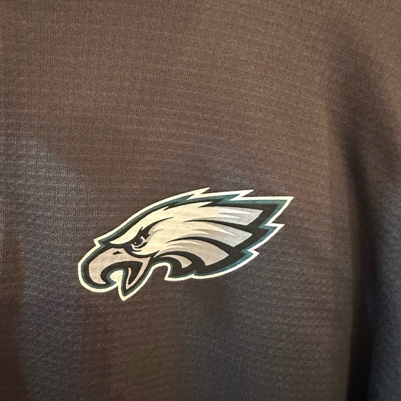 Nike NFL Eagle quarter zip Super Bowl Sweatshirt XXL - Picture 3 of 6